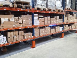 pick to light sur racks palettiers logistique